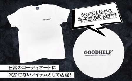 シャツ GOODHELP Basic Logo T-shirt Tシャツ ロンT 白無地 寒川町 L
