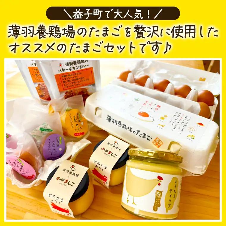 たまごセット 濃厚たまご＆絶品加工品 6点セット 益子町 BC009
