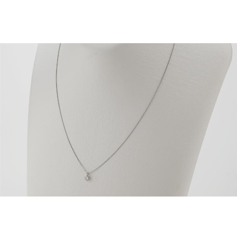 アルカンシェル プラチナ ダイヤ プチペンダント（計0.2ct）【鑑別書付き ジュエリー プレゼント ギフト ファッション アクセサリー 贈り物 贈答 お祝い 記念日】 J013-1_イメージ4