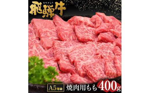 
飛騨牛 A5 等級 焼肉 用 400g（ モモ肉 ） | 肉のかた山 牛肉 M12S85
