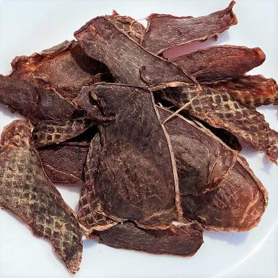 ふるさと納税 日高川町 【完全無添加】ペット用 鹿肉ジャーキー 50g×4袋セット |  | 01