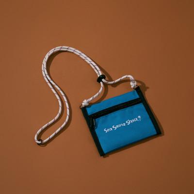 ふるさと納税 館山市 【Sea Sauna Shack×B.C.STOCK】コラボサコッシュ ブルー