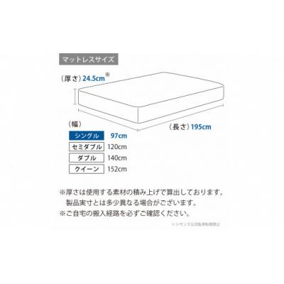 ふるさと納税 小山町 シモンズ/セミダブルマットレスBSニューフィットAB2112A |  | 01
