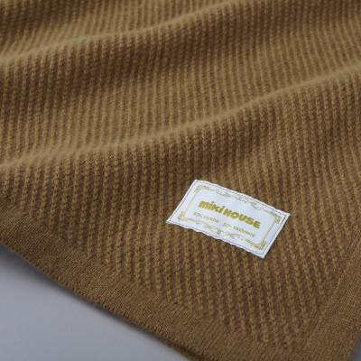 ふるさと納税 南アルプス市 ミキハウス【ゴールドレーベル】ビキューナ×ベビーカシミヤ ブランケット |  | 02