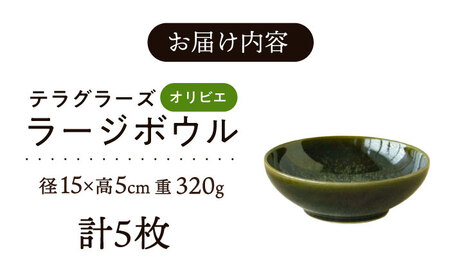 テラグラーズ　ラージボウル　オリビエ　5客揃【1534550】