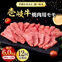 【ふるさと納税】【全12回定期便】 壱岐牛 焼肉用 モモ 500g《壱岐市》【株式会社イチヤマ】[JFE081] 冷凍配送 黒毛和牛 A5ランク 定期便 肉 牛肉 焼肉 焼き肉 もも BBQ 赤身 276000 276000円