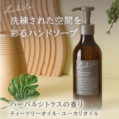 【ふるさと納税】ララヴィ ( Lala Vie ) モイスチュアライジング ハンドソープ 220mL【1460379】