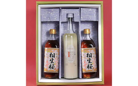相生桜本みりん＆一糀ノンアルコール吟醸甘酒(みりん500ml×2本・甘酒500g×1本)・Y065-14
