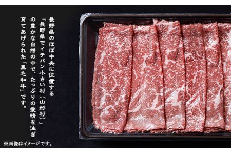 3613 長野県産 黒毛和牛 モモ（すき焼き用） 400g