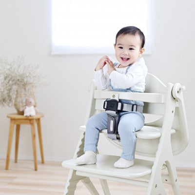 yamatoyaベビーチェア　アッフルソルベチェア　マスカット　セーフティチェアベルト付き【1690632】