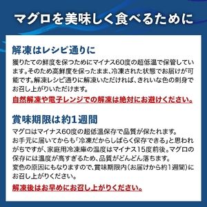 【定期便/計3回】本マグロ中トロ赤身セット320g（計960g）【DG013-t3】
