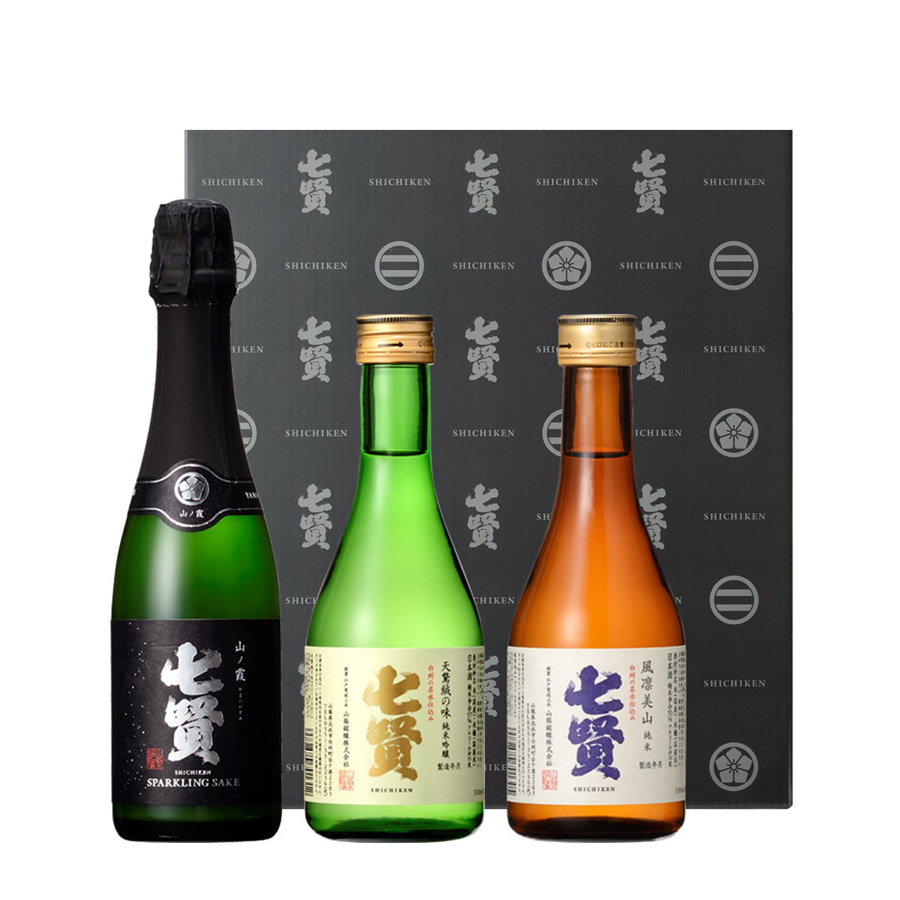 七賢 日本酒 飲み比べ小容量３本セット