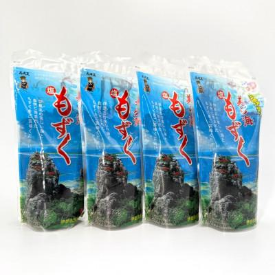 ふるさと納税 伊是名村 伊是名村の塩蔵もずく2kg(500g×4パック) |  | 03