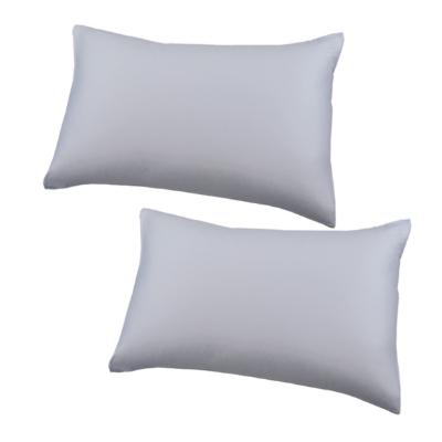 ふるさと納税 和泉市 ピローケース(まくらカバー)(43×63cm)2枚セット　色:シルバースカイ　抗菌防臭加工