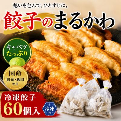 ふるさと納税 磐田市 餃子のまるかわ 冷凍生餃子 餃子1500g