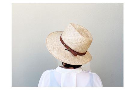 No.080 「風に飛ばされにくい」シゾール中折れハット