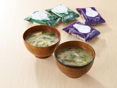 石川県 木桶仕込み こうじ味噌のフリーズドライ贅沢みそ汁4種（計30食入）  石川 金沢 加賀百万石 加賀 百万石 北陸 北陸復興 北陸支援