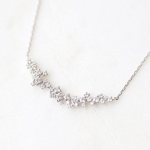 PT ダイヤモンドネックレス　S-5743  ネックレス ダイヤモンド ジュエリー アクセサリー  プラチナ