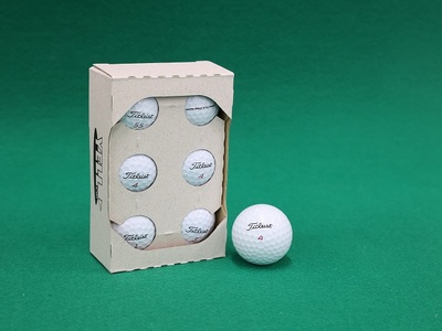 【ご注文から６ヶ月以内の発送】最高級・高品質ロストボール　6個×2　【タイトリスト　PRO V1 X 白】ゴルフボール