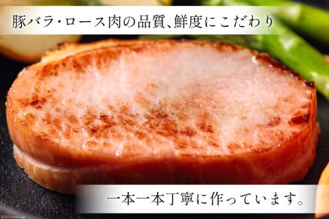 ハム 宴の彩り 2種 詰め合わせ 食べ比べ 計1.22kg [日本ハムマーケティング 宮崎県 日向市 452060590] ニッポンハム はむ 豚 肉 ロースハム ステーキ ギフト 真空 冷蔵