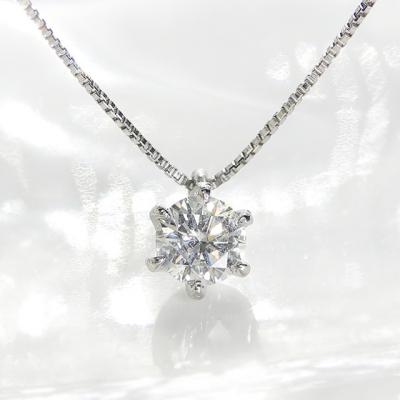 ふるさと納税 甲府市 一粒ダイヤモンド シンプルプチペンダント 0.3ct diap_fs_0003 |  | 01