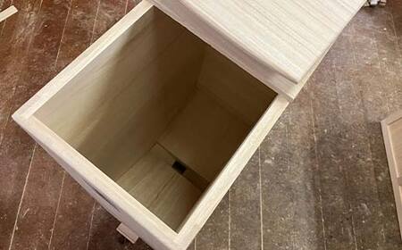 米びつ 総桐 米蔵（こめぐら） 30kg 竹本木箱店 ライスストッカー 計量米びつ 計量 キッチン キッチン用品 お米 保存容器 桐箱 収納 収納ケース 工芸品 工芸 民芸品 木製 木箱 米櫃 富山県