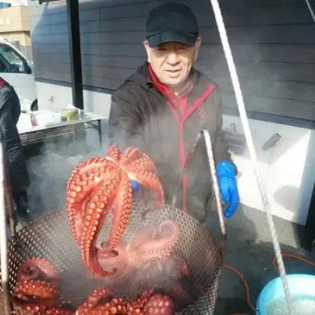 【千葉県大原産】浜ゆで地だこ 約1kg【配送不可地域：離島】【1711005】