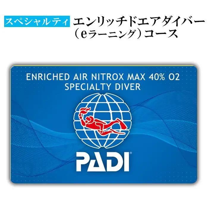 チケット PADIダイビング講習 ｜ エンリッチコース（eラーニング）【恩納村ラグーン】