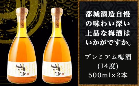 都城酒造 ほろ酔い梅酒2本≪みやこんじょ特急便≫_AO-6701