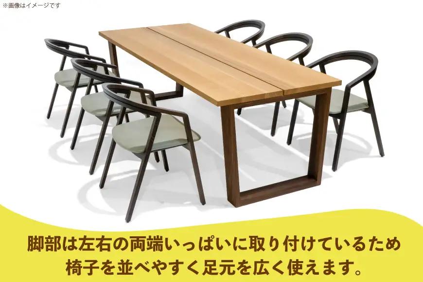 テーブル dodai-table ブラックチェリー W2200