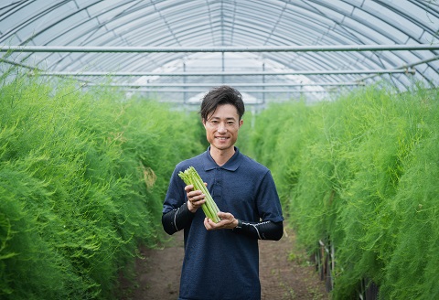 たけだファーム産地直送グリーンアスパラガス 2Lサイズ1kg：B018-062