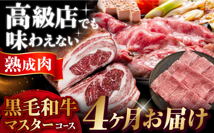 
            【定期便/ふるさと納税限定】専用調味料付き 熟成黒毛和牛マスターコース （４カ月）肉 牛肉 ブロック 赤身 サーロイン 焼肉 すき焼き 肉 牛 和牛 赤身 A5 ローストビーフ ステーキ 焼肉 食べ比べ ギフト 肉 牛肉 ブロック 赤身 サーロイン 焼肉 すき焼き 肉 牛 和牛 赤身 A5 ローストビーフ ステーキ 焼肉 食べ比べ ギフト大阪府高槻市/株式会社ＭＡＲＢＬＡＮＣ[AOAS004]
          