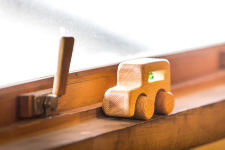 【木のおもちゃ】ブーブー ジープ 受注生産品