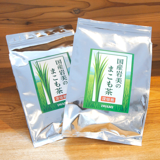 岩美のまこも茶 2袋（1袋100g×20パック入り）｜鳥取 岩美 お茶 マコモ茶 国産【54019】