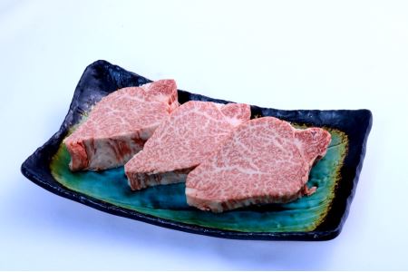 A5飛騨牛『ヒレ肉（3枚）』ステーキ 牛肉 |  ヒレ