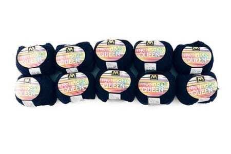 No.064 マンセルメリノクイーン（中細） 1044番色（紺） 10玉セット