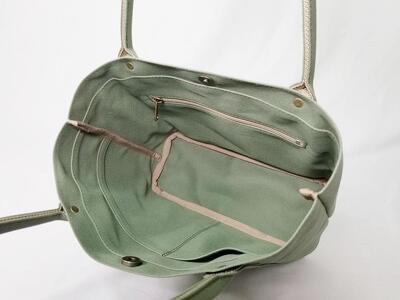 【いちひこ帆布】 ミニトート/グリーン