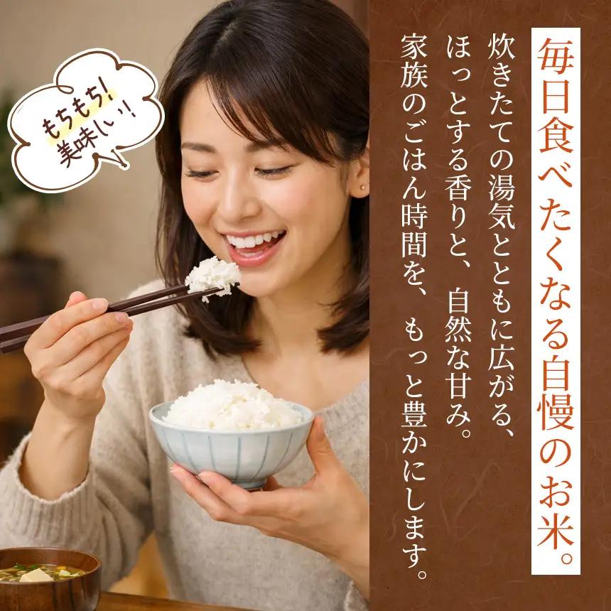 八ヶ岳で育った精米 ゆめしなの 3kg お米