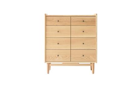 旭川家具 MUKU工房オリジナル ジャム リビングチェスト 北海道ナラ_04576
