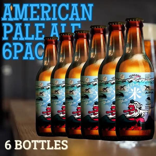 クラフトビール ととのエール（米） 6本セット テングビール
