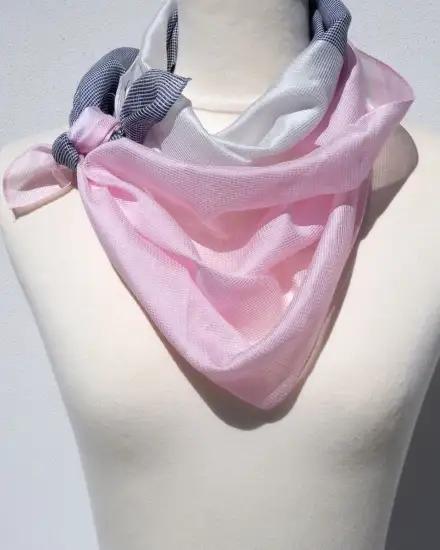 富士桜工房コンパクトストール「とにかる」マリン  とにかく軽い！（スカーフ）