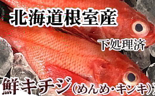 E-30005 【北海道根室産】キチジ(キンキ・めんめ)×7～11尾(下処理済)