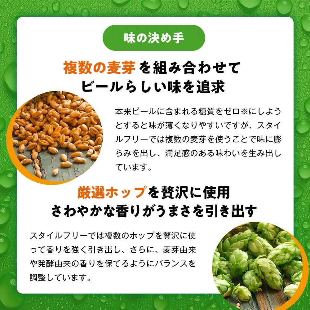 アサヒ スタイルフリー 生 350ml 24本 1ケース