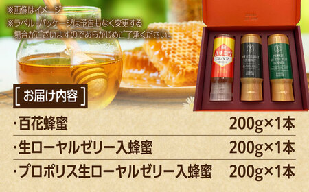 蜂蜜 コハマのハチミツ 200g 3本セット   BCAQ001