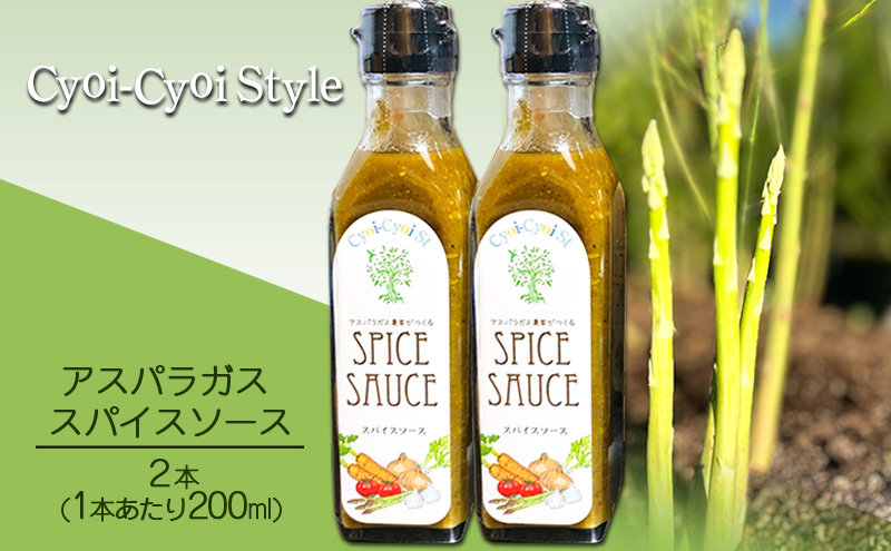 
アスパラガス スパイスソース 2本(1本あたり200ml) 調味料 ソース ウスターソース[№5735-1873]
