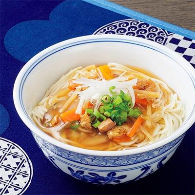 ふるさと納税 白石市 白石温麺おくずかけセット(各4袋)