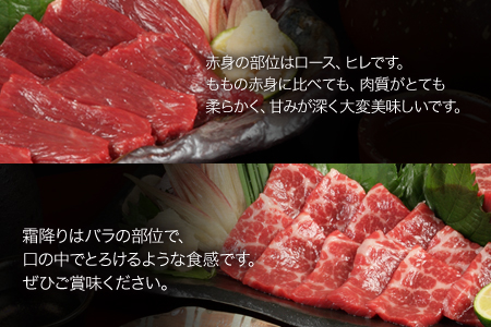 馬刺し 3種盛り合わせ 450g |馬刺し《90日以内に出荷予定(土日祝除く)》