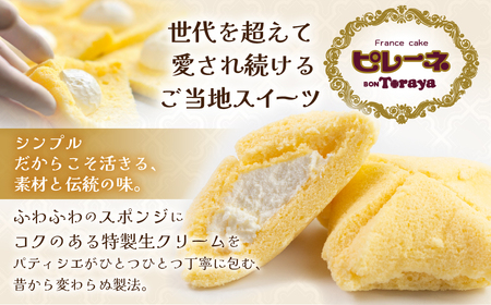 豊橋名物ピレーネ 【バニラ】 5個セット バニラ スイーツ ケーキ お菓子 セット クリーム お取り寄せ プレゼント ギフト グルメ 内祝い お祝い 詰め合わせ 愛知県 豊橋市