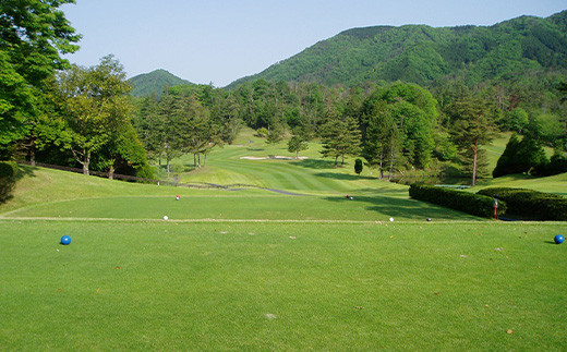 福知山カントリー倶楽部　ゴルフ場利用券　3,000円×３枚＝９千円分  ふるさと納税 ゴルフ利用券 ゴルフ場利用券 ゴルフプレー券 ゴルフ ごるふ 緑 みどり 山 紅葉 自然 鹿 シカ 京都府 福知山