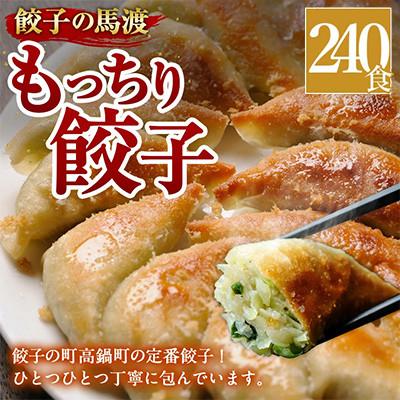ふるさと納税 高鍋町 馬渡のもっちり餃子240個 |  | 01